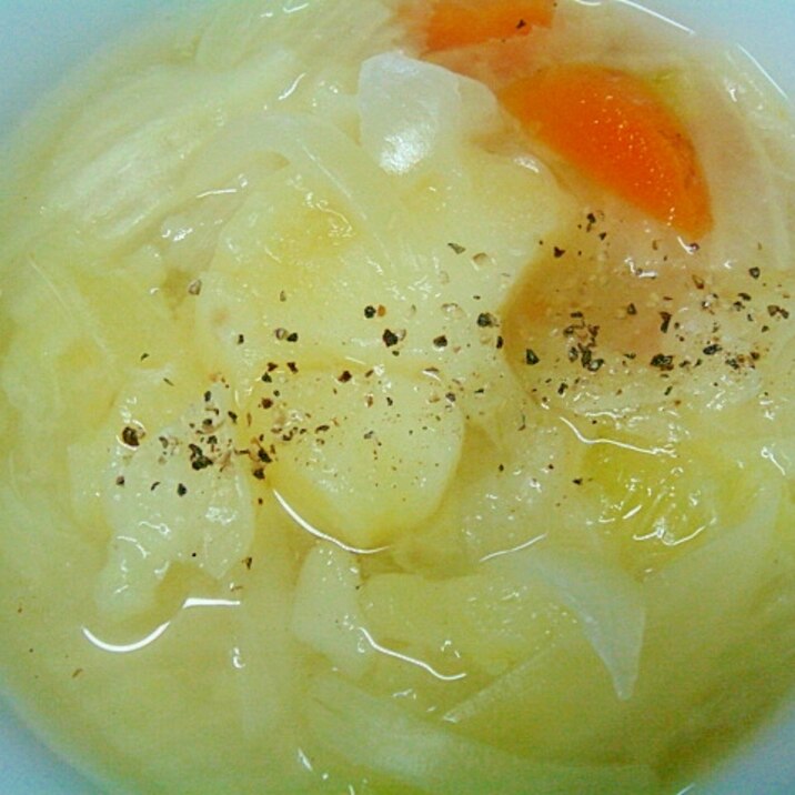 味付けは昆布と塩だけのシンプル野菜スープ レシピ 作り方 By ねあっっ 楽天レシピ 味付けは昆布と塩だけのシンプル野菜スープ レシピ 作り方 By ねあっっ 楽天レシピ